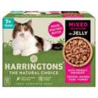 Harringtons Senior Wet Cat Food Pouches Mixed in Jelly 12 x 85g