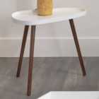 Pacific Clarice Pine Wood Side Table
