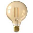 Calex Smart Gold Filament G95 E27 7W Dimmable Light Bulb