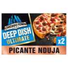 Chicago Town Deep Dish Ultimate Nduja Sausage Mini Pizzas 2 x 153g