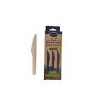 Essential Housewares Wooden Cutlery Knives 24 Pieces