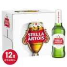 Stella Artois Premium Lager Beer Bottles 12 x 284ml