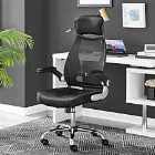 Furniture Box Ellwood High Back Black Mesh Office Chair