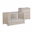 Luno Oak Room Set 2 Pieces With Drawer- Cot Bed Chest