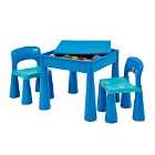 Liberty House Toys Kids 5 in 1 Multipurpose Activity Table & 2 Chairs - Blue