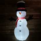 8ft (245cm) LED Outdoor Christmas Inflatables Snowman Indoor Light Up Decorations