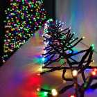 768 LED 4.5m Premier Compact Cluster Brights Indoor Outdoor Christmas Multi Function Mains Operated Lights in Multicoloured