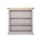 Loreo Light Grey Bookcase 90x90x30cm