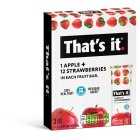 That's it. Apple & Strawberries Fruit Bars, 3x35g