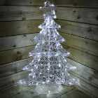 Premier Lit Soft Acrylic Christmas Tree With Twinkling LED Indoor Outdoor