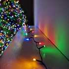 380 LED 23m Premier Christmas Outdoor 8 Function Timer Lights in Multicoloured