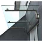 MonsterShop Glass Door Canopy & Brackets, 180cm W, 80cm D