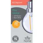 Morrisons LED Mini Globe 250 Lumens Bc 2W Light Bulb 