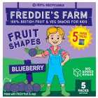 Freddie's Farm Fruit Shapes Multipack Blueberry 100g