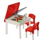 Liberty House Toys 6-in-1 Activity Play Table