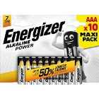 Energizer Alkaline Power AAA 10 Pack