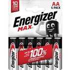 Energizer Max Alkaline AA 6 Pack