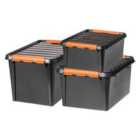 SmartStore DIY Pro Plastic Storage Box – 91L across 3 boxes