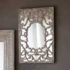 Carina Ornate Rectangle Wall Mirror