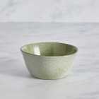Amalfi Reactive Glaze Stoneware Dip Bowl, Sage