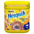 Nesquik Choco-Caramel Milkshake Powder Tub 500g