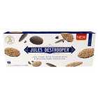 Jules Destrooper Dark Chocolate Lace Thins with Cashew Nuts 100g