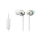 Sony EX110 In-ear Headphones And Mic White