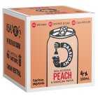 Dalston's Squeezed Peach & Sparkling Water, 4x330ml