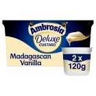 Ambrosia Deluxe Custard Vanilla, 2x120g