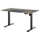 Vinsetto Height Adjustable Electric Standing Desk With 4 Memory Preset Black