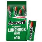 Peperami Original Lunchbox Mini Salami 10 x 10g