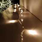 200 LED 16m Premier Christmas Outdoor 8 Function Lights Clear Wire in Warm White