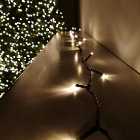 200 LED 16m Premier SupaBrights Indoor Outdoor Christmas Multi Function Mains Operated String Lights with Timer in Warm White