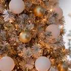 Festive Indoor & Outdoor 7ft Christmas Tree Lights 1000 Warm White LEDs