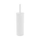Glomma White Polypropylene Toilet brush & holder