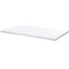 GoodHome Marloes Gloss White Chipboard Bathroom Worktop (T) 2.8cm x (L) 100cm x (W) 100cm