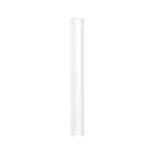 GoodHome Stevia Gloss white slab Standard Corner post, (W)59mm (H)715mm
