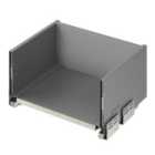 GoodHome Soto Soft-close Slimline deep drawer box (W)400mm