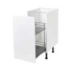 GoodHome Pebre Pull-out storage, Soft close runners (W)400mm