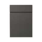 GoodHome Garcinia Gloss anthracite integrated handle Drawerline Cabinet door, (W)500mm (H)715mm (T)19mm