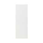 GoodHome Stevia & Garcinia Gloss white slab Tall Wall End panel (H)900mm (W)320mm
