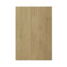 GoodHome Verbena Natural oak shaker Standard Base End support panel (H)870mm (W)590mm