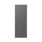 GoodHome Stevia & Garcinia Gloss anthracite slab Standard End panel (H)960mm (W)360mm