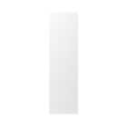 GoodHome Balsamita Matt white slab Standard End panel (H)2010mm (W)570mm, Pair