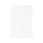 GoodHome Alisma High gloss white slab Standard End panel (H)900mm (W)610mm
