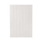 GoodHome Verbena Matt cashmere painted natural ash shaker Standard End panel (H)900mm (W)610mm