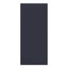 GoodHome Garcinia Matt Navy blue Standard Wall end panel (H)720mm (W)320mm