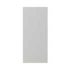 GoodHome Verbena Matt cashmere painted natural ash shaker Standard Wall End panel (H)720mm (W)320mm