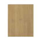 GoodHome Verbena Natural oak shaker Standard Base End panel (H)720mm (W)570mm