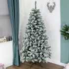 The Christmas Workshop 72069 6ft Snowy Cone Artificial Christmas Tree